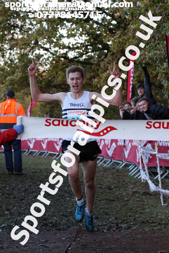 Senior mens National Cross Country Relay, Berry Hill Park, Mansfield. Photo:  David T. Hewitson/Sports for All Pics